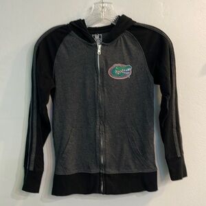 Florida Gators Kids Junior Size Zip up lightweight jacket Size Small